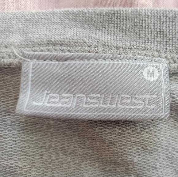 JEANSWEST Grey Leopard Print Sweater Size M - Picture 2 of 4